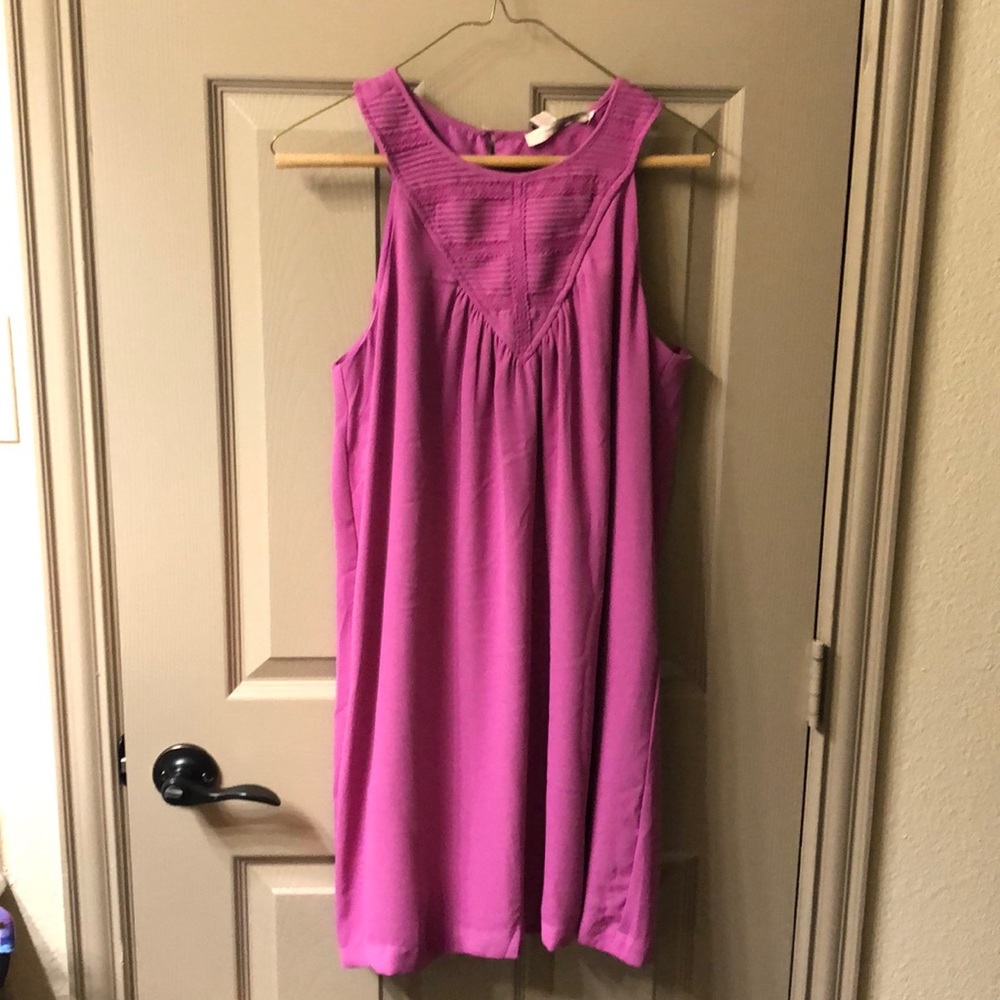 Purple dress